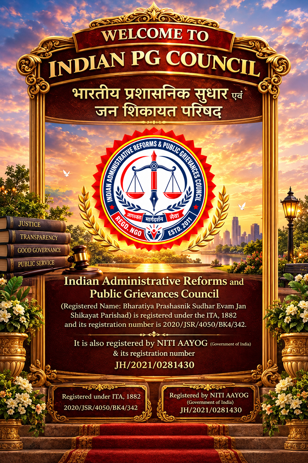 Welcome To Indian PG Council